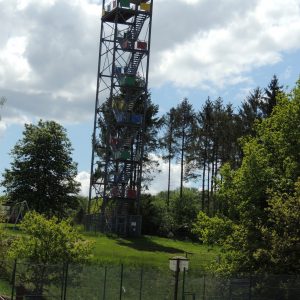 Der Aussichtsturm in Nottensdorf