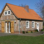 Das Backhaus in Agathenburg im Frühling