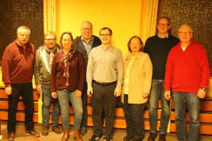 Gruppenbild des SPD Vorstandes Horneburg